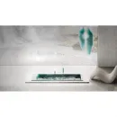 Ванна из литьевого мрамора Salini S-Sense Cascata Kit 104513GF 180x80 см, покраска по RAL глянец полностью