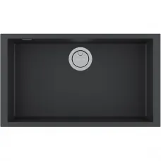 Кухонная мойка Paulmark Acrystone Neo Classic Anthracite PM967644-AN 76x43,5 см, антрацит