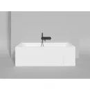 Ванна из литьевого мрамора Salini S-Sense Orlanda Kit 102117G 170,4x75 см, белый глянец