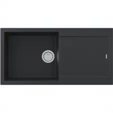 Кухонная мойка Paulmark Acrystone Extensio Anthracite PM989950-AN 99x50 см, антрацит