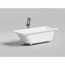 Ванна из литьевого мрамора Salini S-Sense Orlanda Kit 102116G 170x80 см, белый глянец