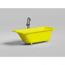 Ванна из литьевого мрамора Salini S-Sense Orlanda 102017GF 170,4x75 см, покраска по RAL глянец полностью