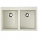Кухонная мойка Tetogranit Omoikiri Bosen 80-2-WH белый 4993839