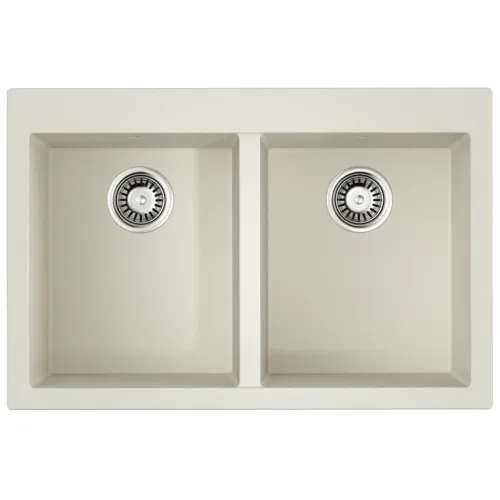 Кухонная мойка Tetogranit Omoikiri Bosen 80-2-WH белый 4993839