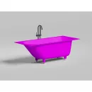Ванна из литьевого мрамора Salini S-Sense Ornella Kit 102411GF 170x75 см, покраска по RAL глянец полностью
