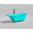 Ванна из литьевого мрамора Salini S-Sense Ornella Kit 102411GF 170x75 см, покраска по RAL глянец полностью
