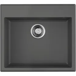 Кухонная мойка Tetogranit Omoikiri Tedori 57-PL платина 4993987