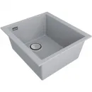 Кухонная мойка Paulmark Acrystone Neo Classic Urban grey PM964144-UGR 41x43,5 см, серый