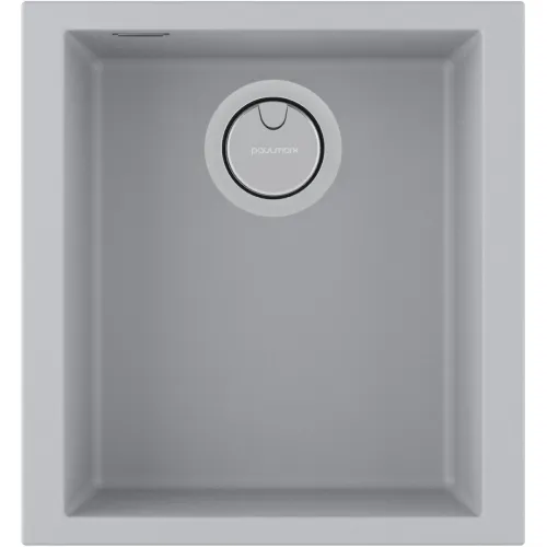 Кухонная мойка Paulmark Acrystone Neo Classic Urban grey PM964144-UGR 41x43,5 см, серый