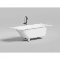 Ванна из литьевого мрамора Salini S-Sense Ornella 102313G 170x70 см, белый глянец