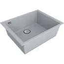 Кухонная мойка Paulmark Acrystone Neo Classic Urban grey PM965644-UGR 56x43,5 см, серый