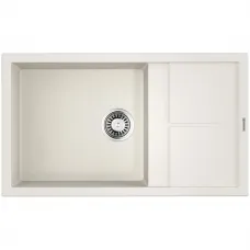 Кухонная мойка Omoikiri Tetogranit Sumi 86-WH 4993649 86x50 см, белый