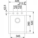 Кухонная мойка Fragranit Franke Maris MRG 610-42 белый 114.0060.677