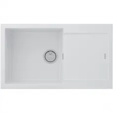 Кухонная мойка Paulmark Acrystone Extensio White PM988650-WH 86x50 см, белый