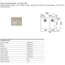 Кухонная мойка Tectonite Franke Sirius SID 160 сахара 125.0443.363