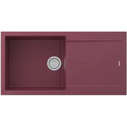 Кухонная мойка Paulmark Acrystone Extensio Merlot PM989950-ME 99x50 см, бордо