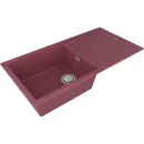 Кухонная мойка Paulmark Acrystone Extensio Merlot PM989950-ME 99x50 см, бордо