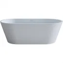 Ванна из литьевого мрамора Timo Elissa Solid Surface ELISSA1580 158x74 см, отдельностоящая, белый матовый