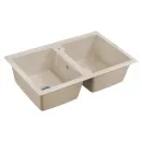 Кухонная мойка Paulmark Tandem бежевый PM238150-BE