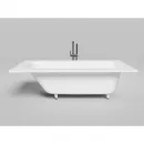 Ванна из литьевого мрамора Salini S-Sense Orlanda Plus 102014G 189x99 см, белый глянец