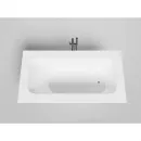 Ванна из литьевого мрамора Salini S-Sense Orlanda Plus 102014G 189x99 см, белый глянец
