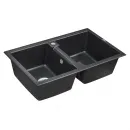 Кухонная мойка Paulmark Tandem черный PM238150-BL
