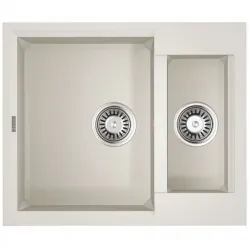 Кухонная мойка Tetogranit Omoikiri Sakaime 60-2-WH белый 4993911
