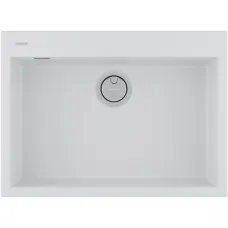 Кухонная мойка Paulmark Acrystone Decoration White PM936950-WH 69x50 см, белый