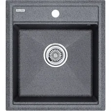 Кухонная мойка Paulmark Stepia PM114651-DG 46x51 см, графит