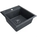 Кухонная мойка Paulmark Stepia PM114651-DG 46x51 см, графит
