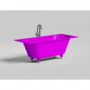 Ванна из литьевого мрамора Salini S-Stone Ornella Axis 104623MF 170x70 см, покраска по RAL матовый полностью