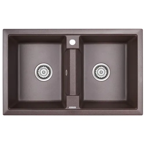 Кухонная мойка Paulmark Tandem кофе PM238150-CO