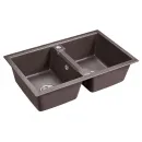 Кухонная мойка Paulmark Tandem кофе PM238150-CO