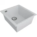 Кухонная мойка Paulmark Acrystone Neo Classic White PM964144-WH 41x43,5 см, белый