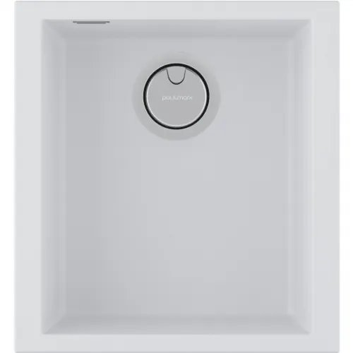 Кухонная мойка Paulmark Acrystone Neo Classic White PM964144-WH 41x43,5 см, белый