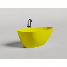 Ванна из литьевого мрамора Salini S-Stone Paola 1015203MF 160x80 см, отдельностоящая, покраска по RAL матовый полностью