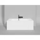 Ванна из литьевого мрамора Salini S-Sense Ornella Kit 102414M 170x80 см, белый матовый