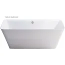 Ванна из литьевого мрамора Astra-Form Орион Solid Surface 01010050 170x75 см, отдельностоящая, белый матовый