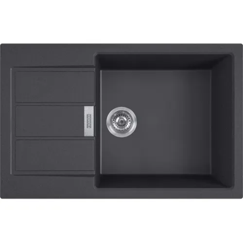 Кухонная мойка Tectonite Franke Sirius S2D 611-78 XL/500 оникс 143.0618.382