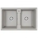 Кухонная мойка Paulmark Tandem серый PM238150-GR