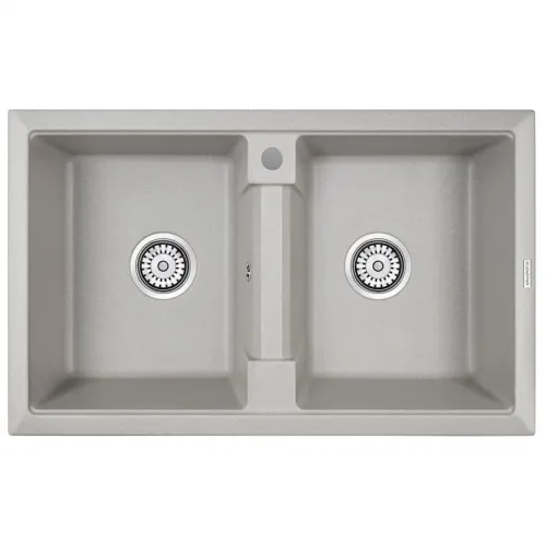 Кухонная мойка Paulmark Tandem серый PM238150-GR