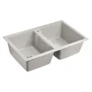 Кухонная мойка Paulmark Tandem серый PM238150-GR