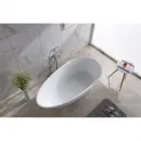 Ванна из литьевого мрамора Timo Rali Solid Surface RALI1500 150x78 см, отдельностоящая, белый матовый