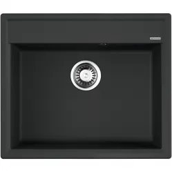 Кухонная мойка черный Artgranit Omoikiri Daisen 60-BL