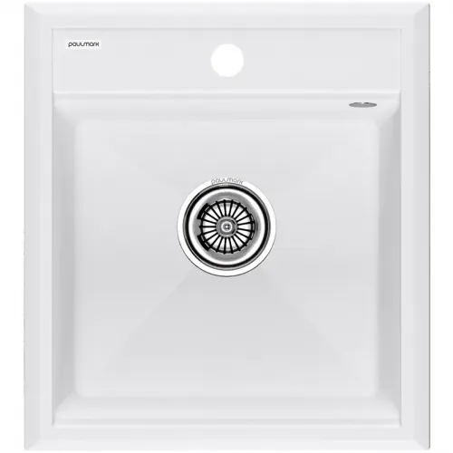 Кухонная мойка Paulmark Stepia PM114651-WH 46x51 см, белый