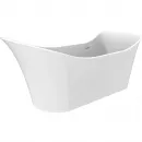 Ванна из литьевого мрамора Timo Juta Solid Surface JUTA1815 181,5x82,5 см, отдельностоящая, белый матовый