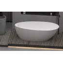 Ванна из литьевого мрамора Timo Mari Solid Surface MARI1700 170x80 см, отдельностоящая, белый матовый