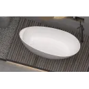 Ванна из литьевого мрамора Timo Mari Solid Surface MARI1700 170x80 см, отдельностоящая, белый матовый