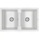 Кухонная мойка Paulmark Tandem белый PM238150-WH