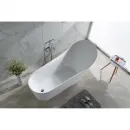 Ванна из литьевого мрамора Timo Kristi Solid Surface KIRSTI1785R 178,5x76 см R, отдельностоящая, белый матовый